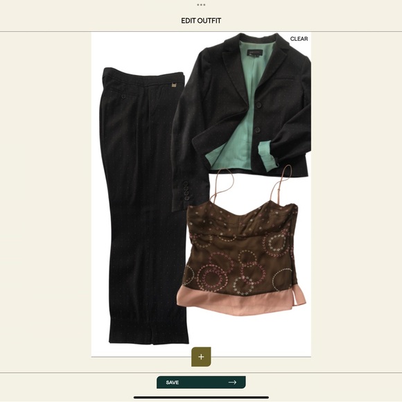 Vintage BCBG Max Azaria Floral Embroidered Camisole - Picture 2 of 4